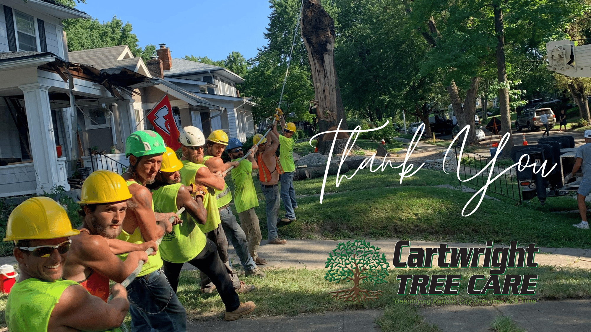 Cartwright Tree Care Crew Thanks You For Being A Customer
